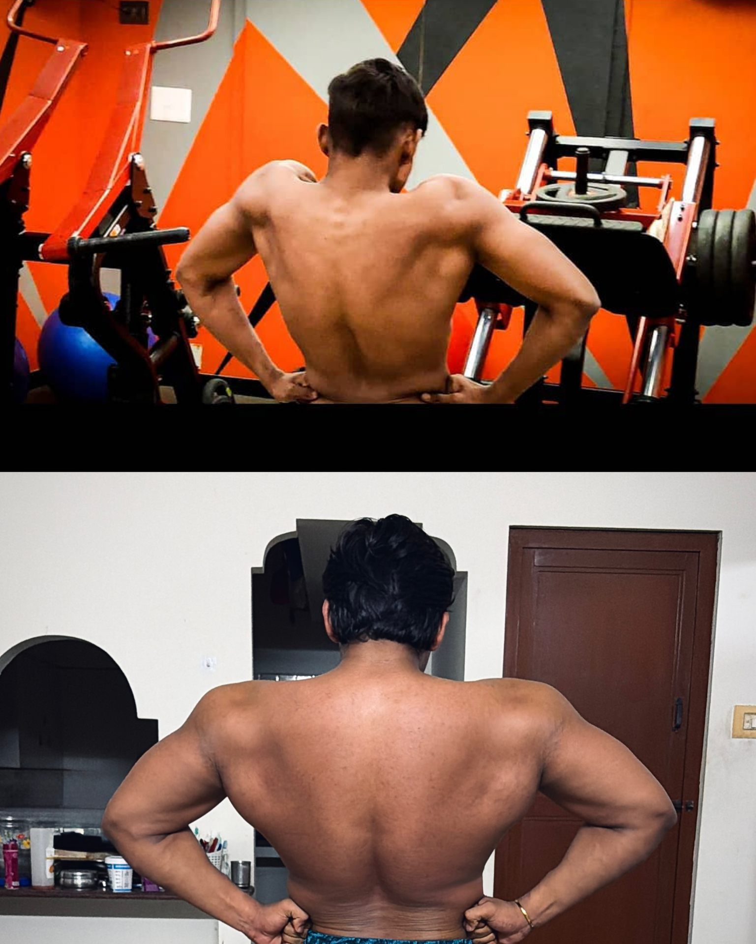 Back strength and posture — client transformation, Stronger, fuller back development in Coaching progress